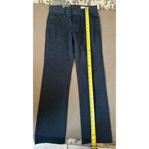 Volcom frickin true to this new‎ navy blue youth pants size 24 uniform